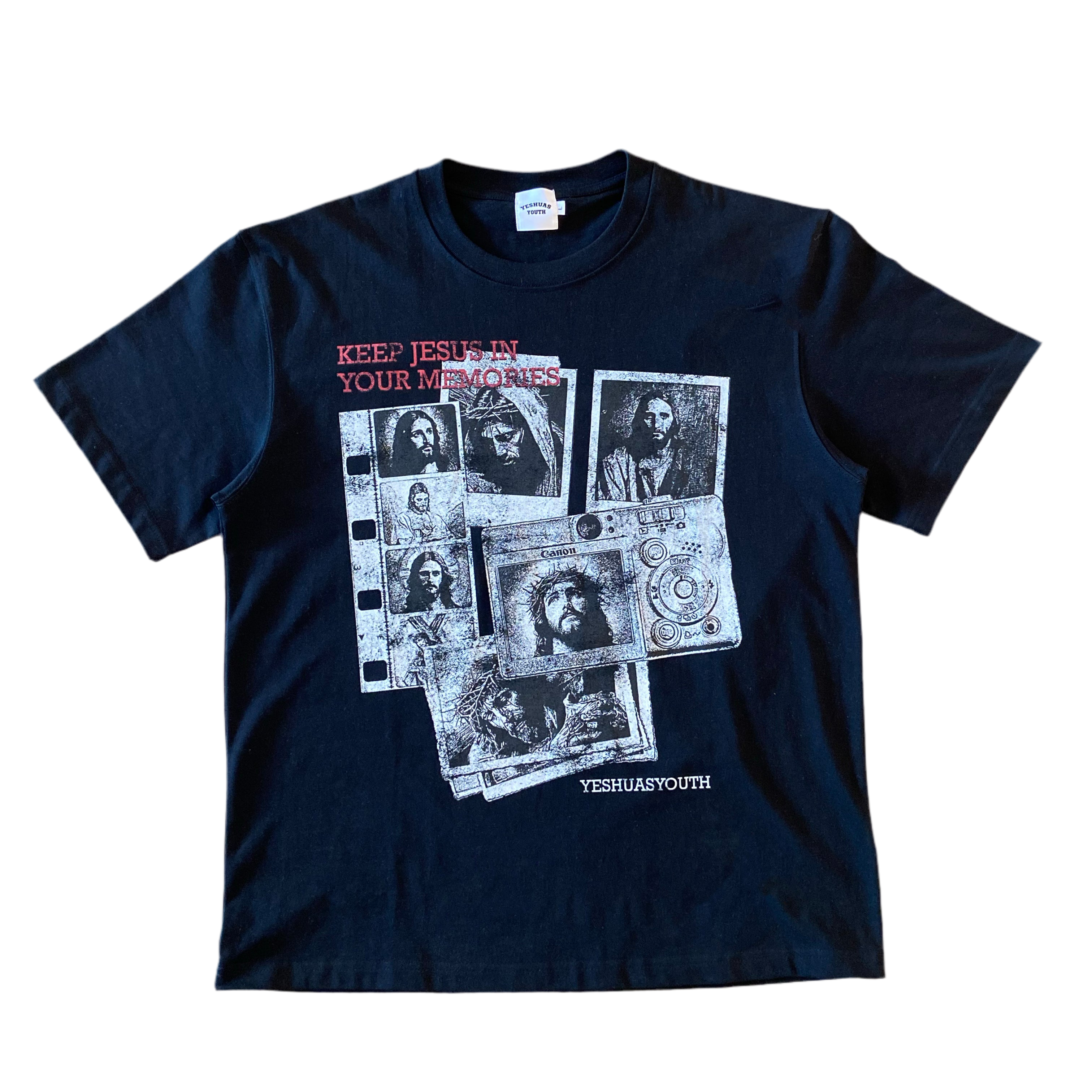 KEEP JESUS IN YOUR MEMORIES TEE (BLACK)