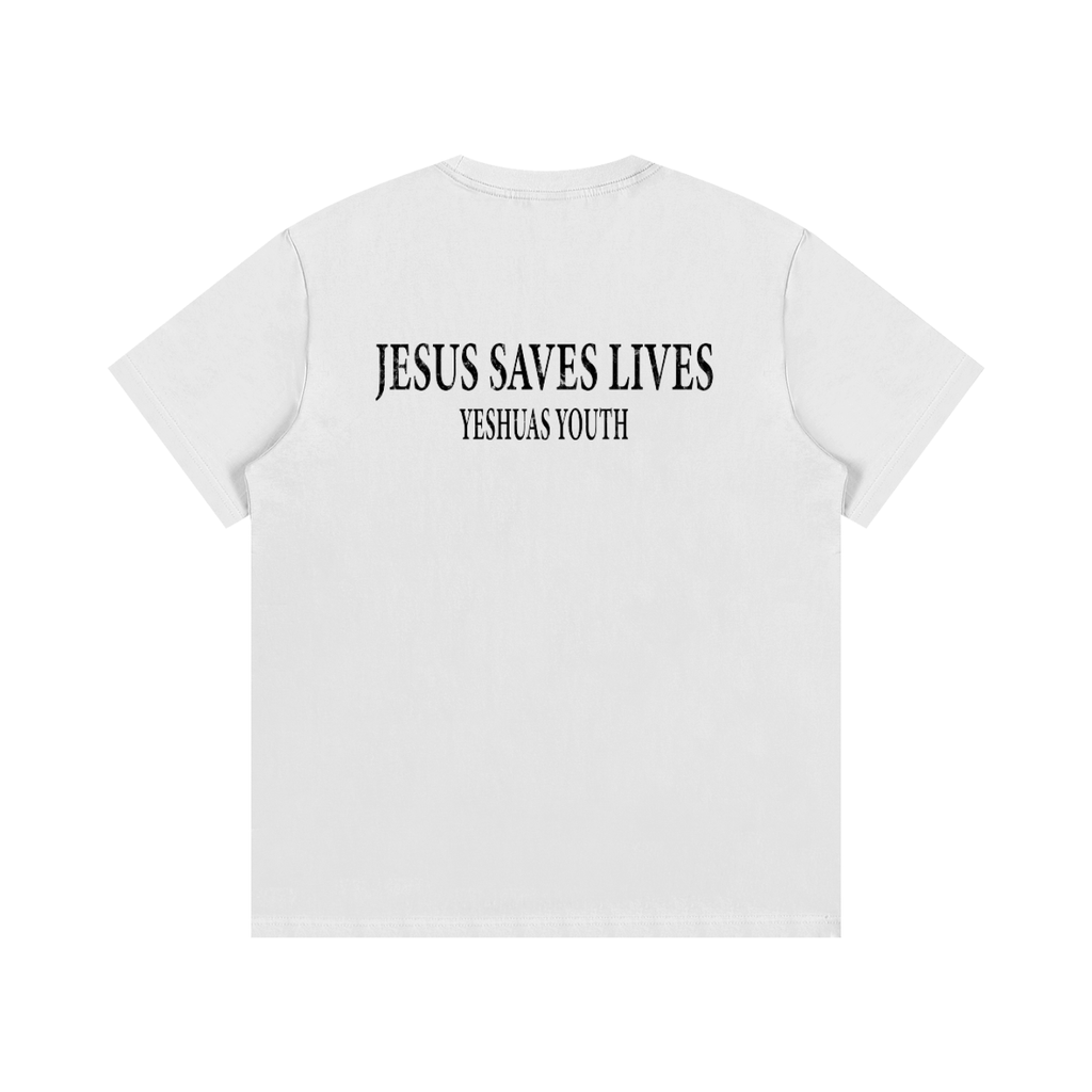 DESCRIPTION OF JESUS BASIC TEE (WHITE)