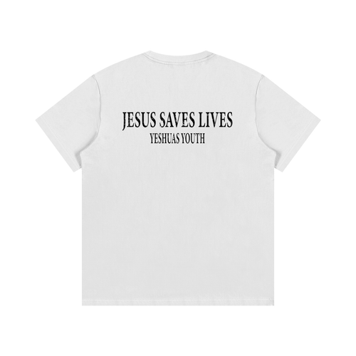 DESCRIPTION OF JESUS BASIC TEE (WHITE)