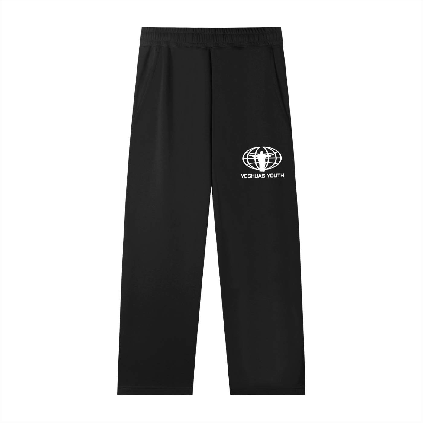 YESHUASYOUTH SWEATPANTS (BLACK)