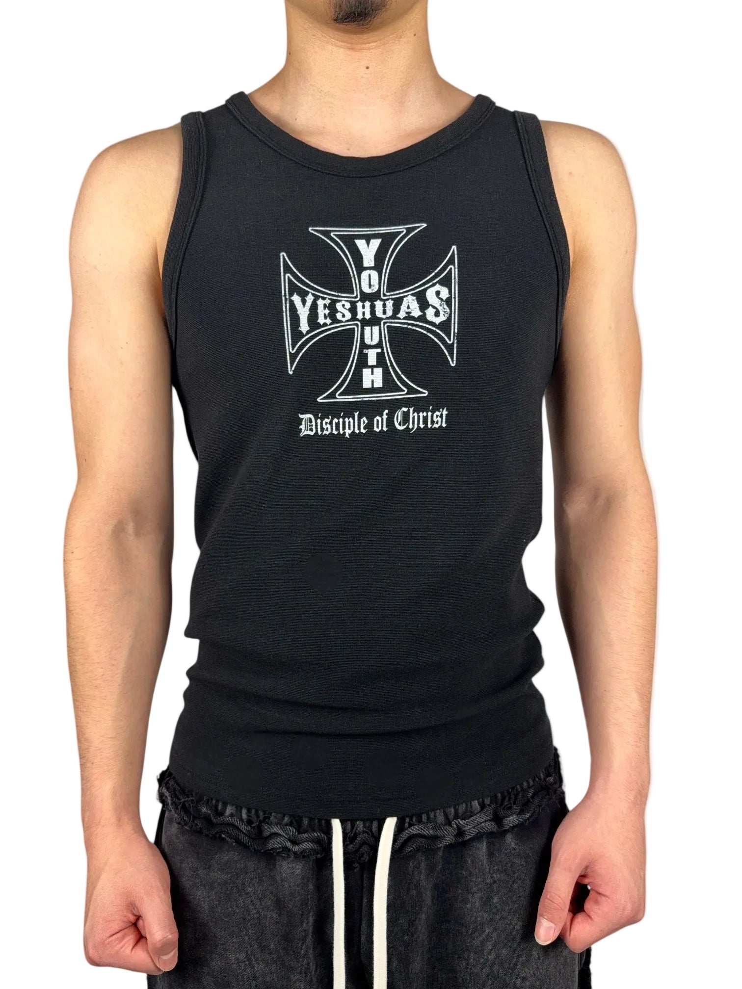 DISCIPLE OF CHRIST RIBBED TANK TOP