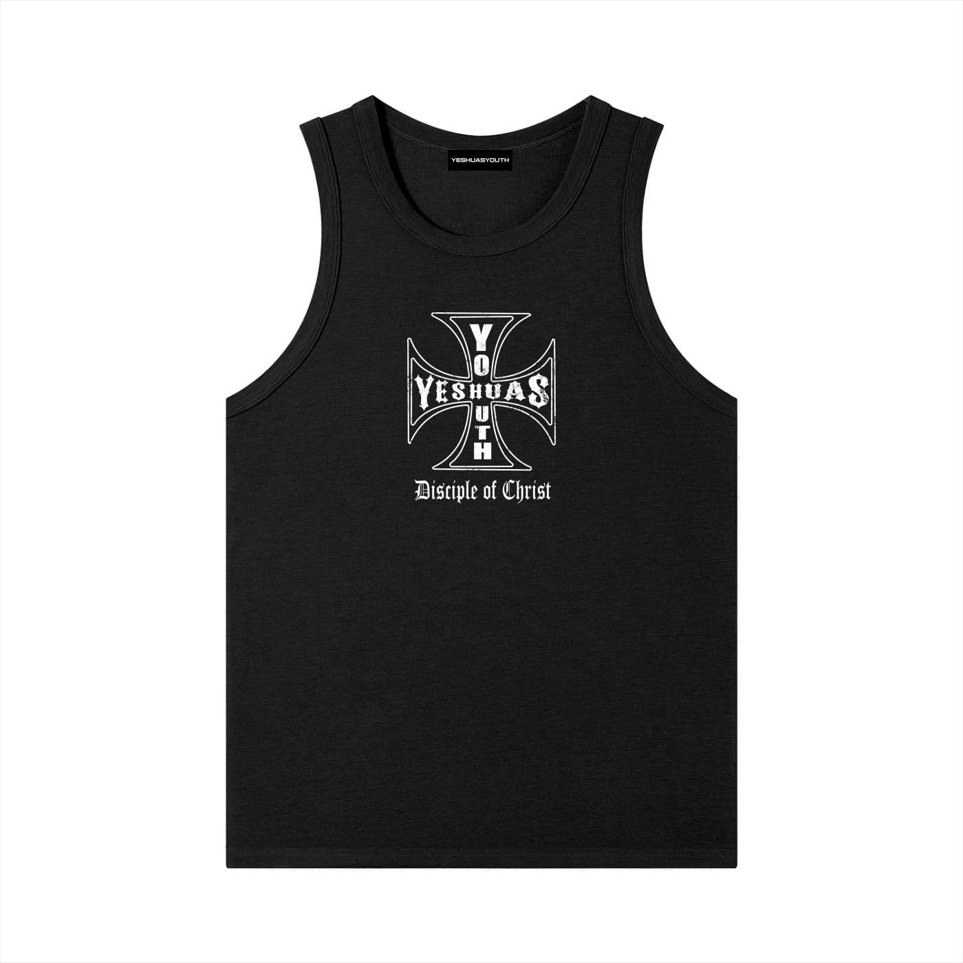 DISCIPLE OF CHRIST RIBBED TANK TOP