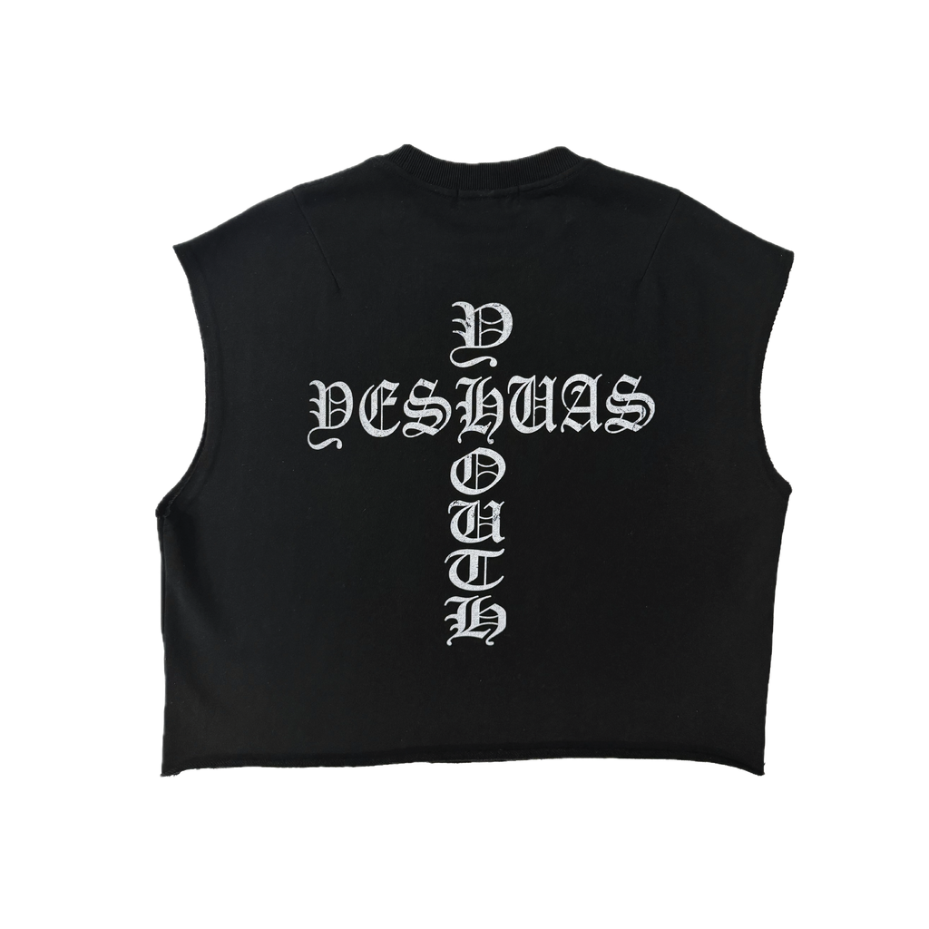 JESUS SAVES NO SLEEVE TEE