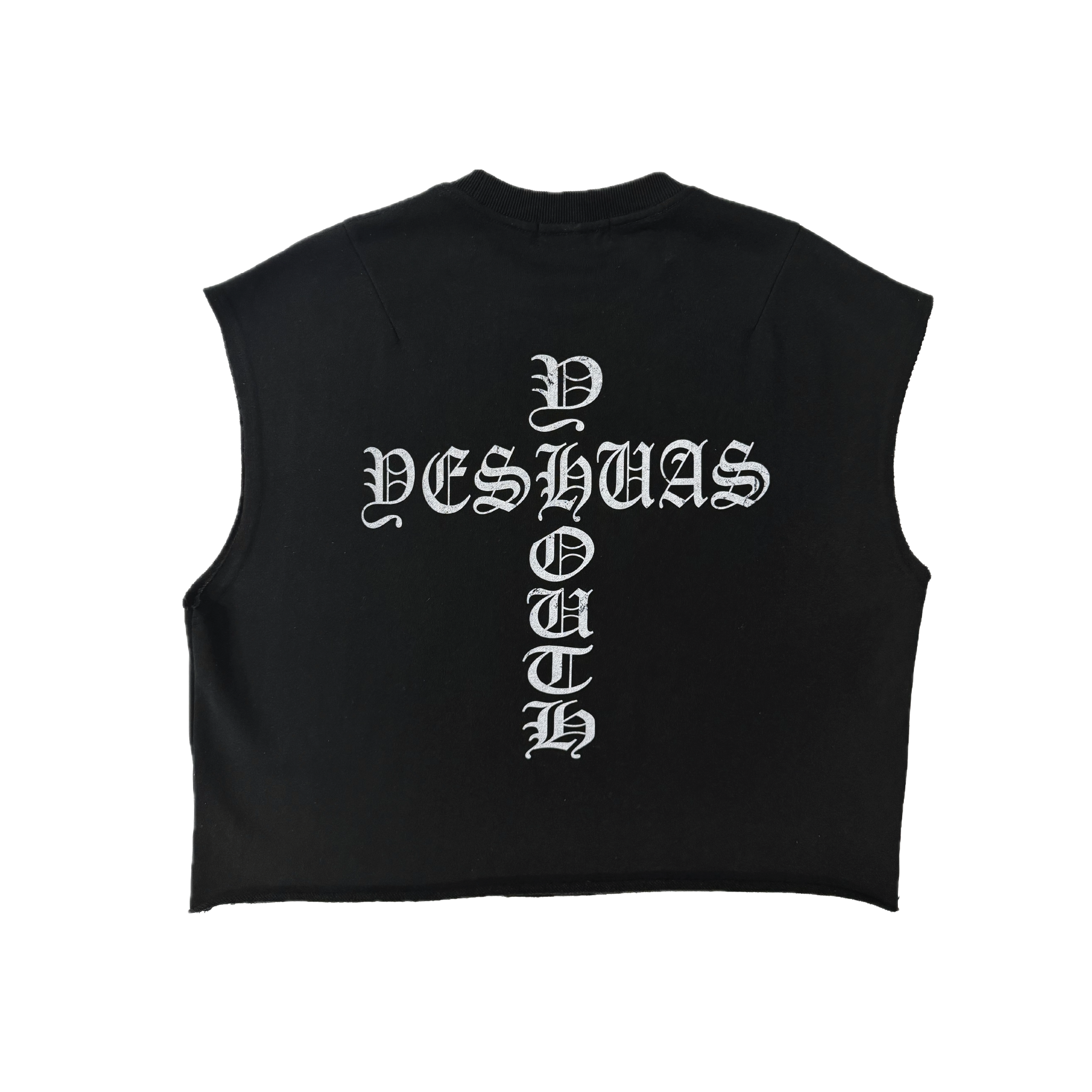 JESUS SAVES NO SLEEVE TEE